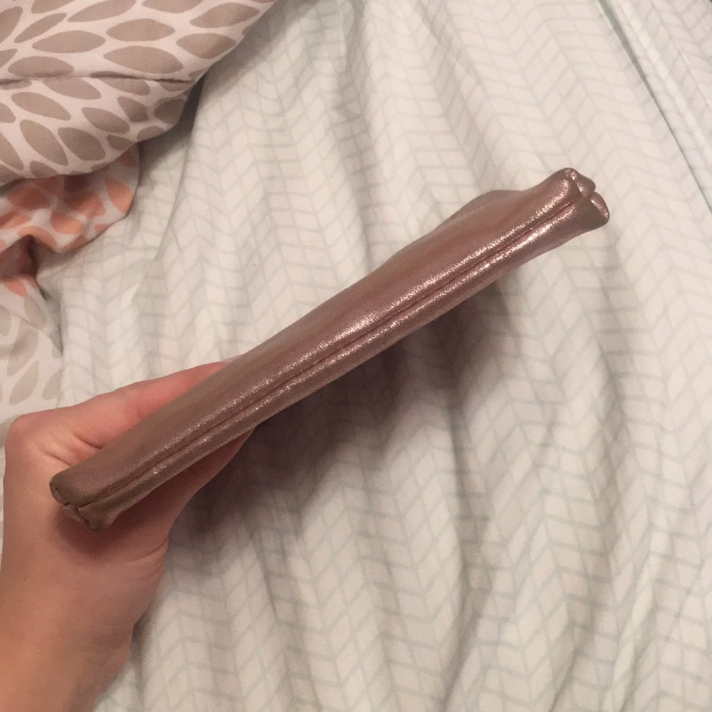 Lancôme Paris makeup bag small pink shimmery - Picture 4 of 5